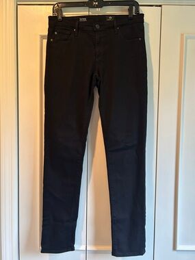 Ag Adriano Goldschmied The Prima Mid-rise Cigarette Jeans in Black